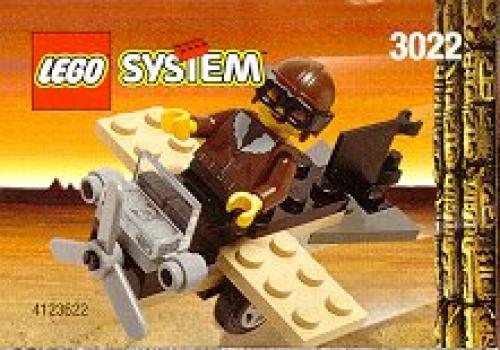 LEGO Adventurers Plane of Hurrykain (3022-1)