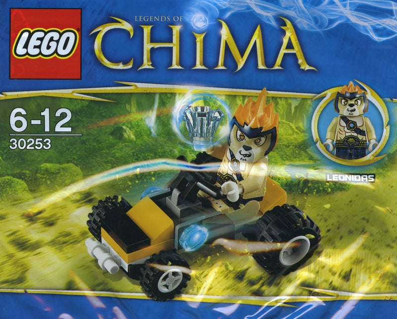 LEGO LEGENDS OF CHIMA Leonidas' Jungle Dragster polybag (30253-1)