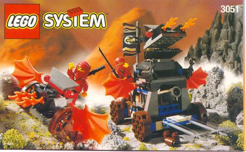 LEGO Ninja Blaze Attack (3051-1)