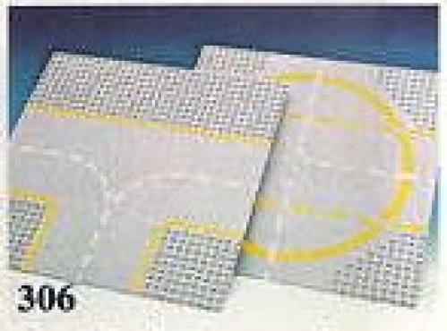 LEGO Space Two Lunar Landing Plates (306-1)
