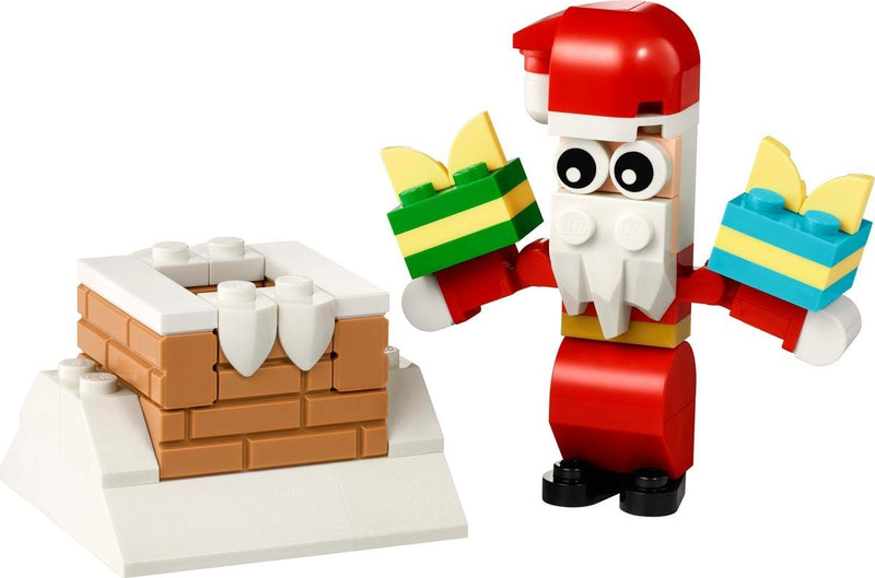LEGO Creator Christmas Chimney Fun with Santa paper bag / polybag (30692-1)