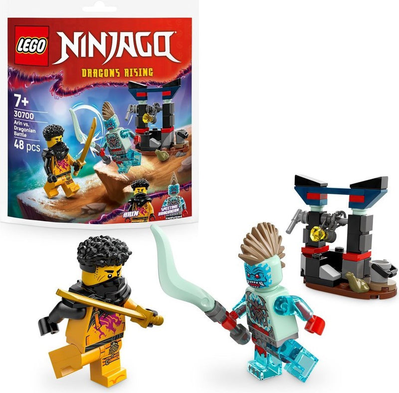 LEGO NINJAGO Arin vs. Dragonian Battle paper bag / polybag (30700-1)
