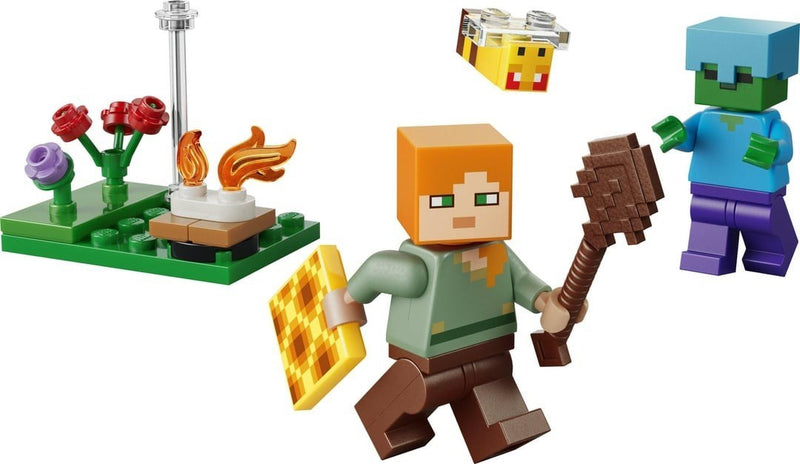 LEGO Minecraft Alex's Campfire Conflict paper bag (30732-1)