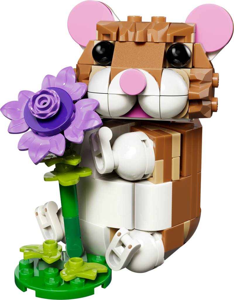 LEGO Creator Cute Hamster with a Flower (31376-1)