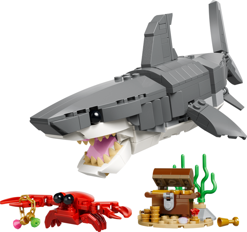LEGO Creator Fierce Shark with a Treasure Chest (31381-1)