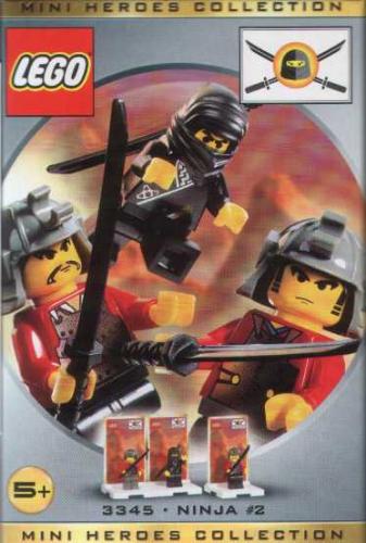 LEGO Ninja Ninja #2 - Mini Heroes Collection (3345-1)