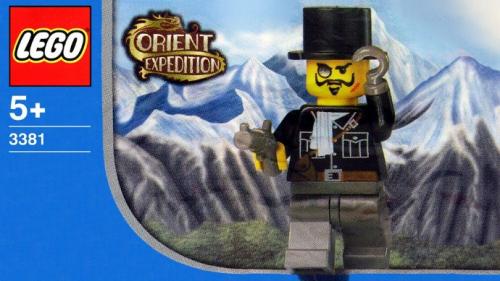 LEGO Adventurers Lord Sam Sinister, Chupa Chups Promotional polybag (3381-1)
