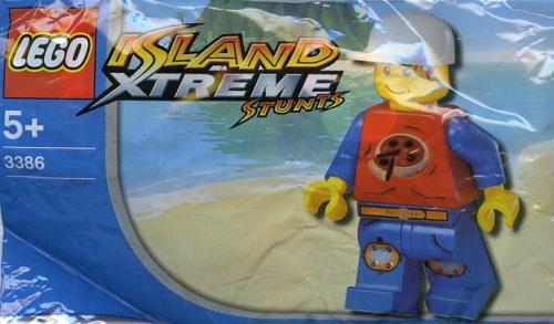 LEGO Island Xtreme Stunts Xtreme Stunts Pepper Roni, Chupa Chups Promotional polybag (3386-1)