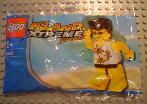 LEGO Island Xtreme Stunts Xtreme Stunts Snap Lockitt, Chupa Chups Promotional polybag (3388-1)