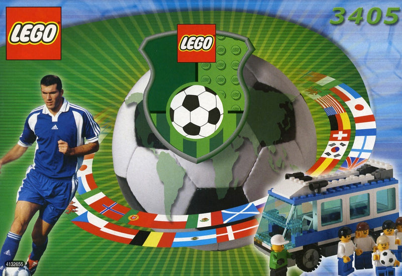 LEGO Sports Blue Bus (3405-1) LEGO