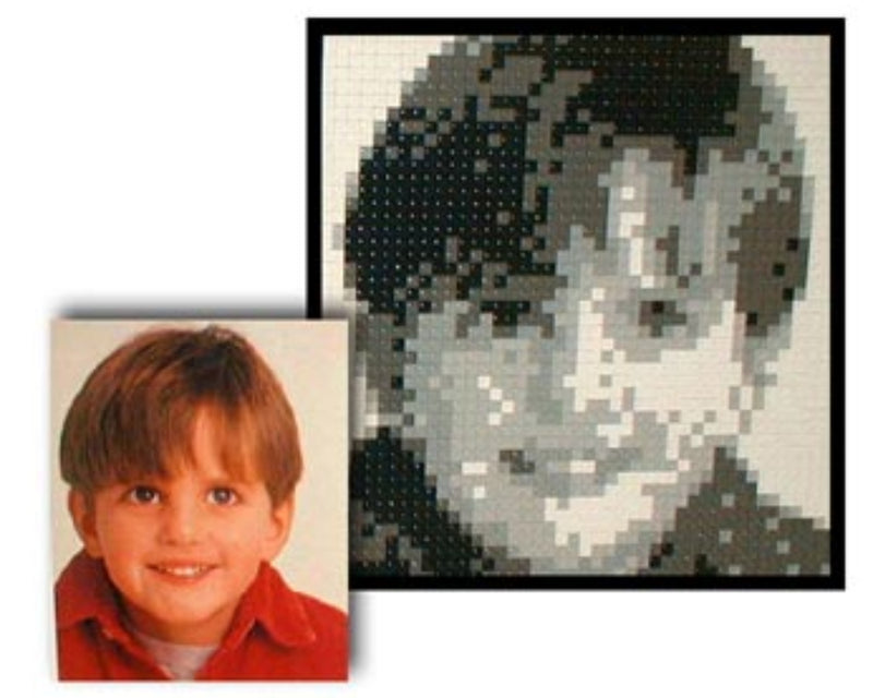 LEGO Sculptures Mosaic (3443-1)