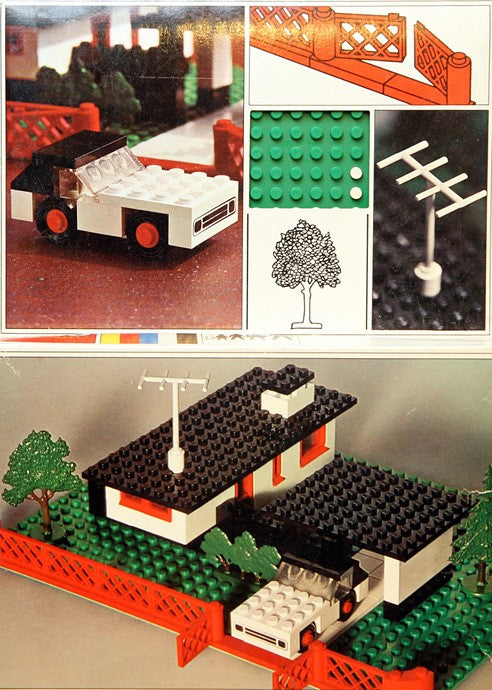 LEGO LEGOLAND House with Mini Wheel Car (345-1)