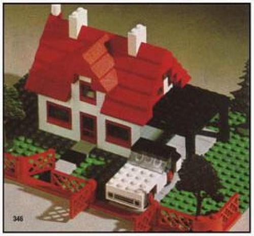 LEGO LEGOLAND House with Car (346-2)