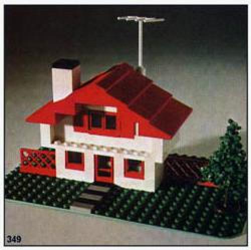 LEGO LEGOLAND Swiss Chalet (349-1)