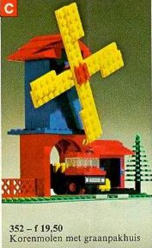 LEGO LEGOLAND Windmill and Lorry (352-1)