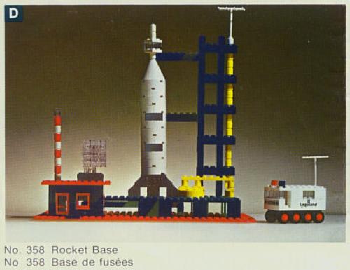 LEGO LEGOLAND Rocket Base (358-1)