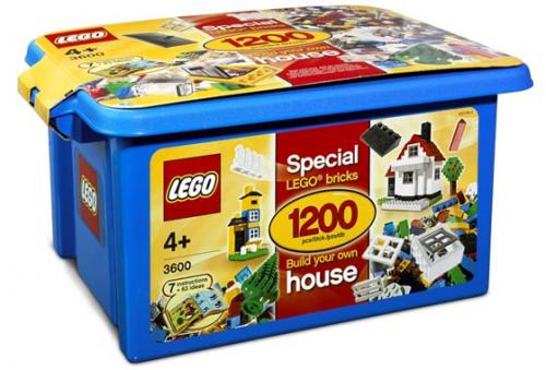LEGO Creator Build Your Own House Tub (3600-1)