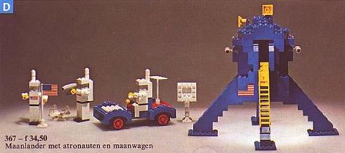 LEGO LEGOLAND Moon Landing (367-1)