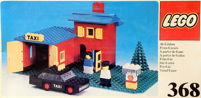 LEGO LEGOLAND Taxi Station (368-1)