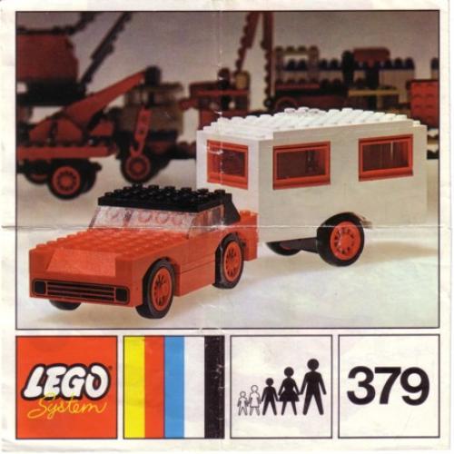 LEGO LEGOLAND Car and Caravan (379-2)