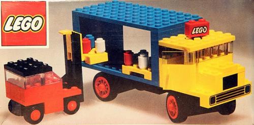 LEGO LEGOLAND Lorry and Fork Lift Truck (381-1)