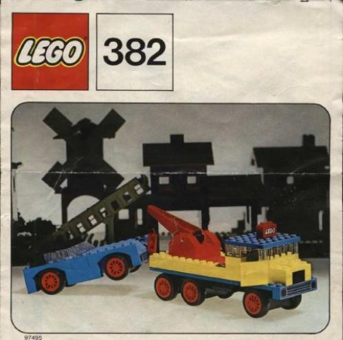 LEGO LEGOLAND Breakdown Truck and Car (382-1)