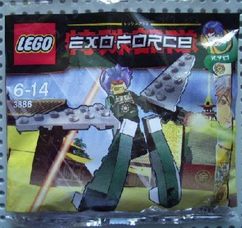 LEGO Exo-Force Ryo Walker polybag (3886-1)