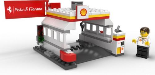 LEGO Racers Shell Station polybag (40195-1)