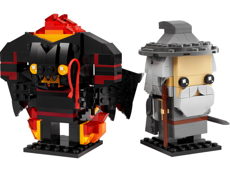 LEGO BrickHeadz Gandalf the Grey & Balrog (40631-1)
