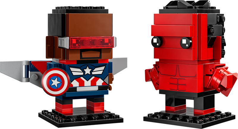 LEGO BrickHeadz Captain America & Red Hulk (40668-1)