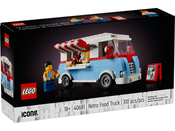 LEGO Promotional Retro Food Truck (40681-1)