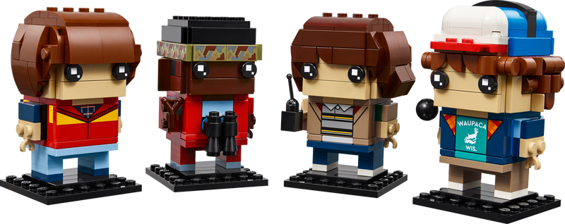 LEGO BrickHeadz Mike, Dustin, Lucas and Will Figures (40801-1)