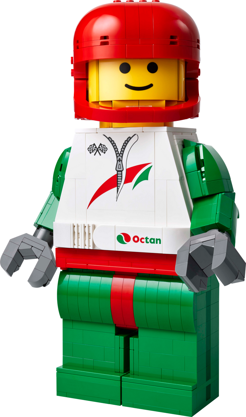 LEGO Sculptures Up-Scaled Racing Driver Minifigure (40819-1)