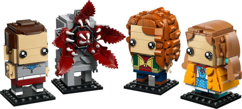 LEGO BrickHeadz Eleven, Max, Demogorgon and Holly Figures (40879-1)