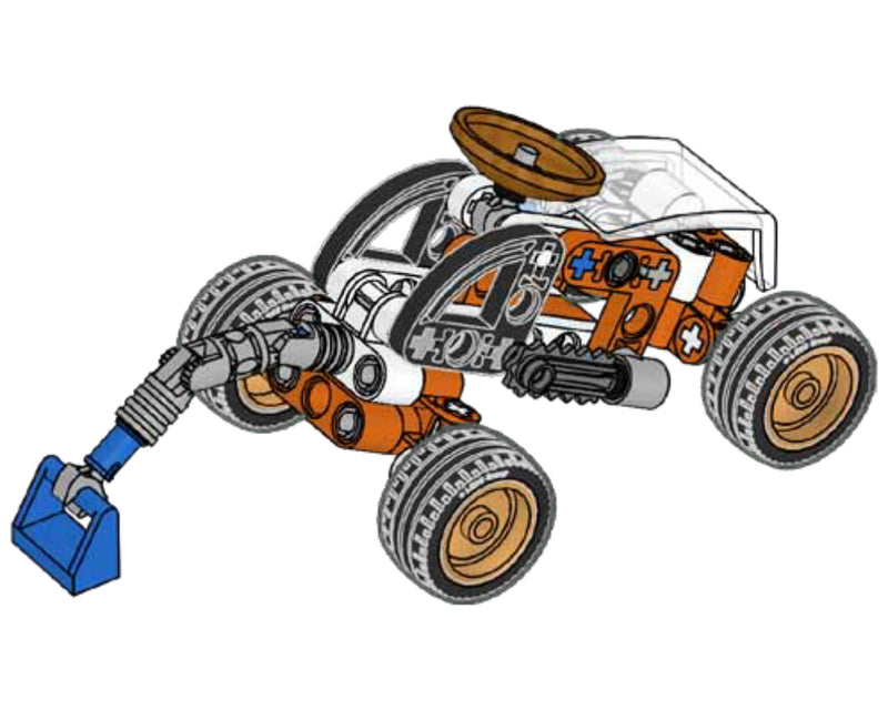 LEGO Technic Space Buggy paper bag (412505-1)