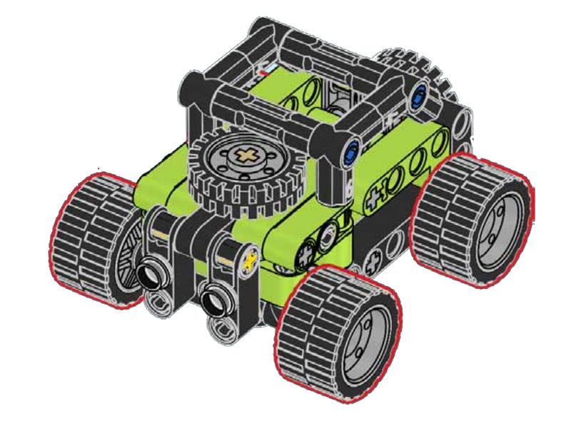 LEGO Technic Offroader paper bag (412506-1)