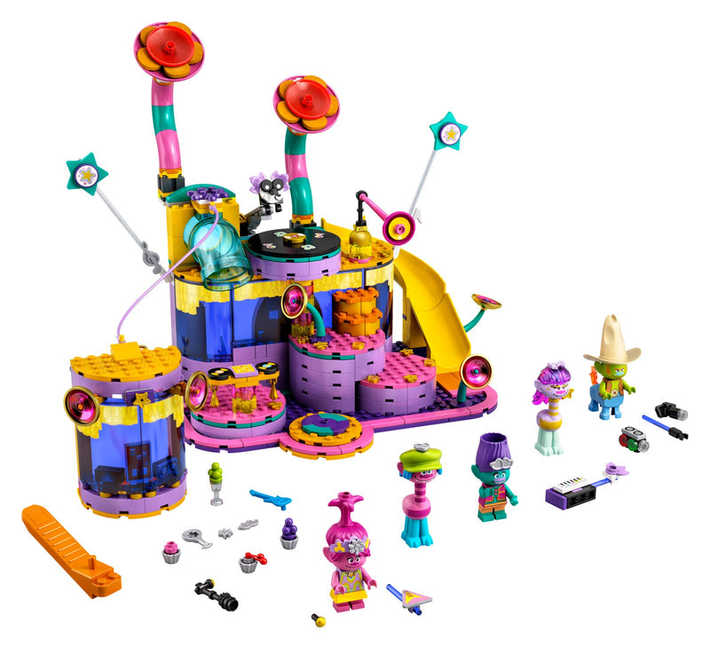 LEGO Trolls World Tour Vibe City Concert (41258-1)