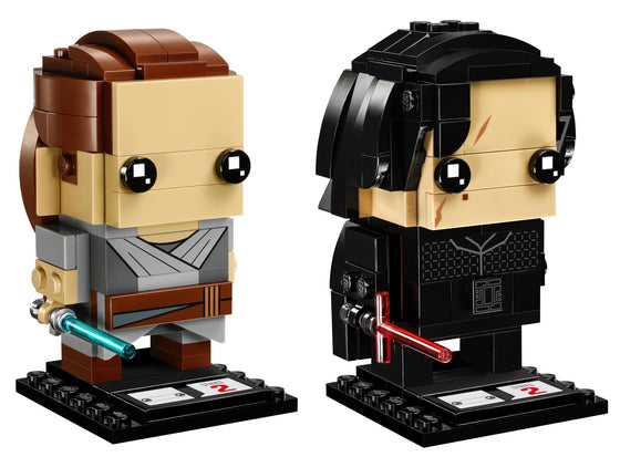 LEGO BrickHeadz Rey & Kylo Ren (41489-1)