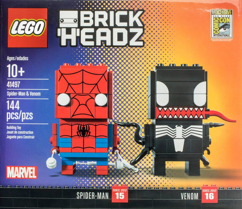 LEGO BrickHeadz Spider-Man & Venom - San Diego Comic-Con 2017 Exclusive (41497-1)