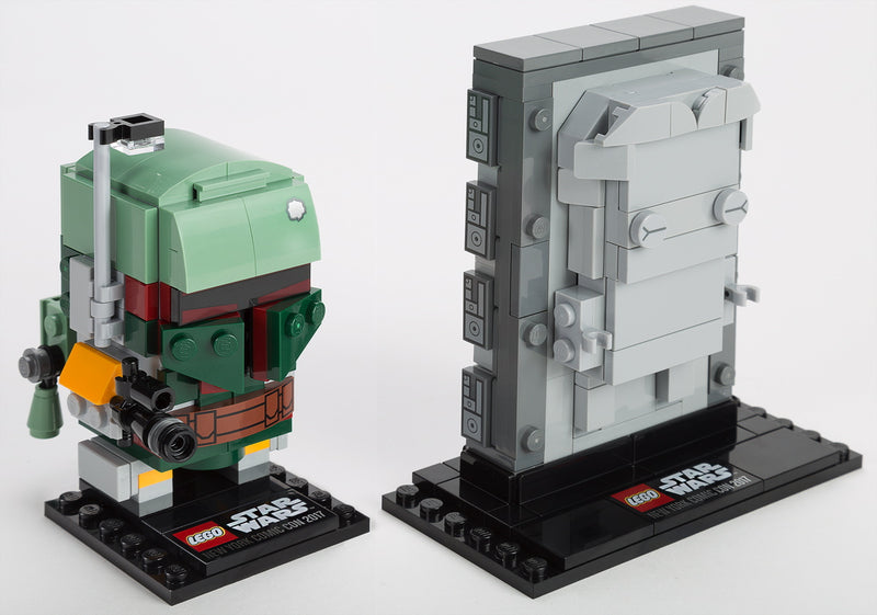 LEGO BrickHeadz Boba Fett & Han Solo in Carbonite - New York Comic-Con 2017 Exclusive (41498-1)