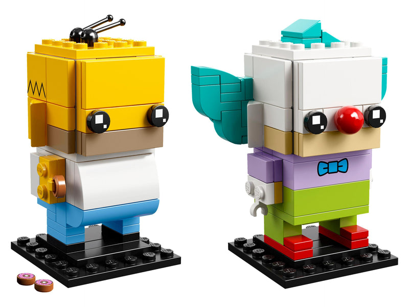 LEGO BrickHeadz Homer Simpson & Krusty the Clown (41632-1)
