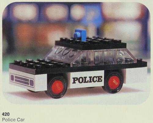 LEGO LEGOLAND Police Car (420-1)
