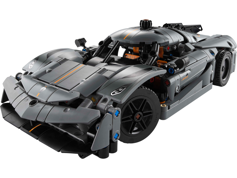 LEGO Technic Koenigsegg Jesko Absolut Gray Hypercar (42173-1)