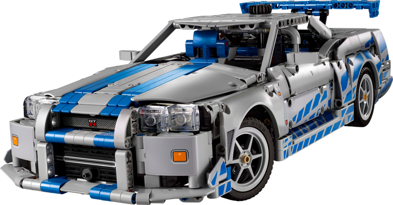 LEGO Technic 2 Fast 2 Furious Nissan Skyline GT-R (R34) Car (42210-1)