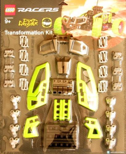 LEGO Racers Transformation Kit, Dirt Crusher (Lime) (4285970-1)