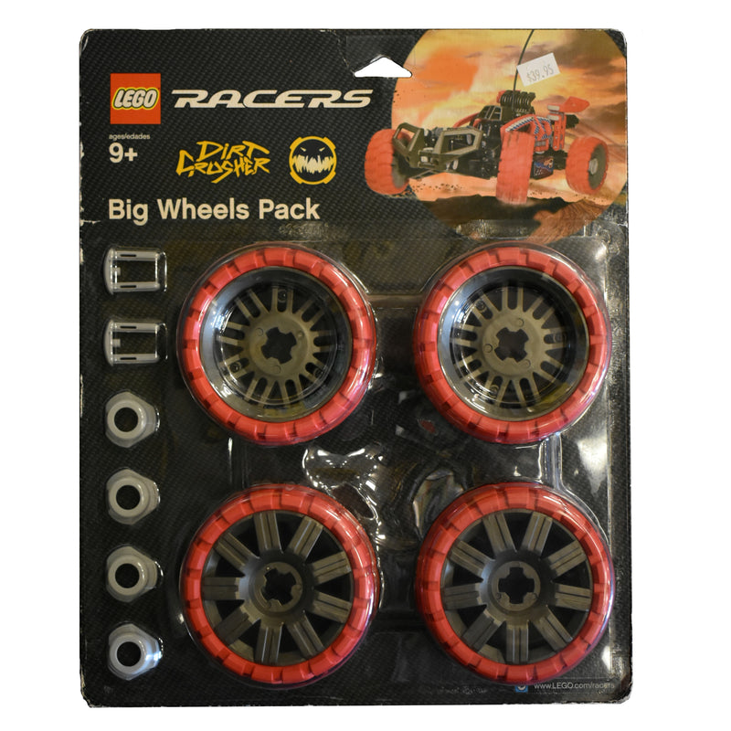 LEGO Racers Big Wheels Pack, Dirt Crusher (Red) (4286013-1)