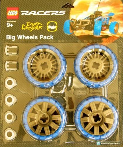 LEGO Racers Big Wheels Pack, Dirt Crusher (Blue) (4286024-1)