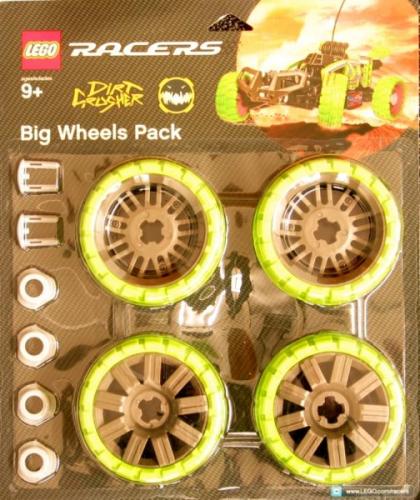 LEGO Racers Big Wheels Pack, Dirt Crusher (Lime) (4286025-1)
