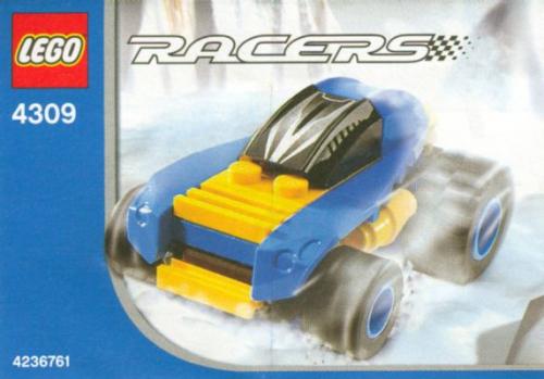 LEGO Racers Blue Racer polybag (4309-1)