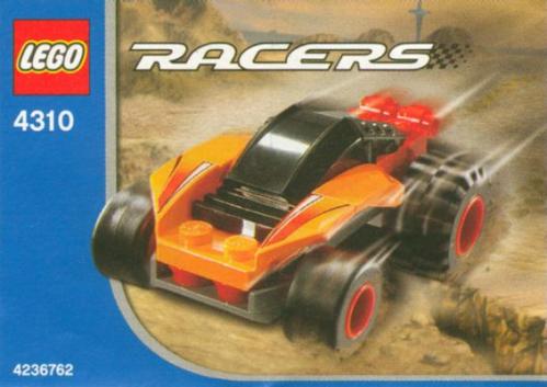 LEGO Racers Orange Racer polybag (4310-1)